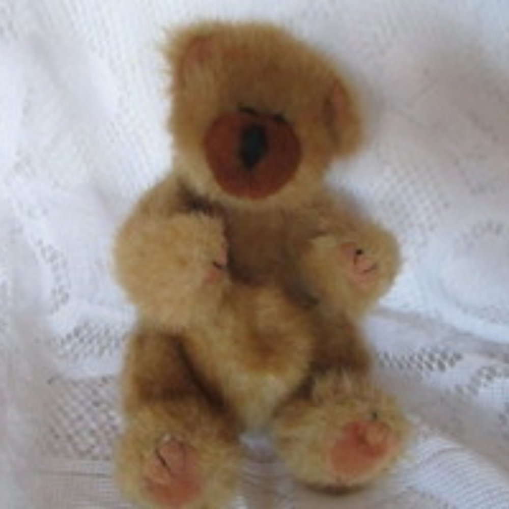 Ty Pot Belly “Cody” Bear Plush Toy - Movable Arms & Legs